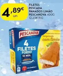 Spar Filetes pescada panados limão pescanova promoção