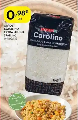 Spar Arroz carolino extra longo spar promoção