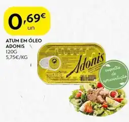 Spar Atum em óleo adonis promoção