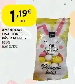 Spar Amêndoas lisa cores páscoa feliz promoção