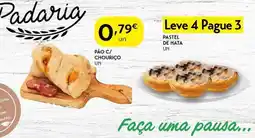 Spar Pão c/ chouriço promoção