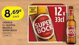 Spar Cerveja c/ alcool branca super bock promoção