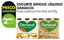 Pingo Doce Iogurte bifidus líquido danacol promoção