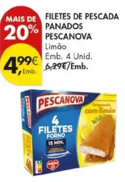 Pingo Doce Filetes de pescada panados pescanova promoção