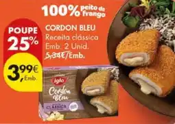 Pingo Doce Cordon bleu promoção
