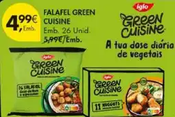 Pingo Doce Falafel green cuisine promoção