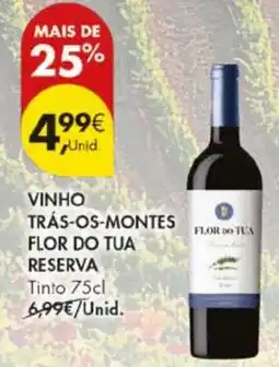 Pingo Doce Vinho trás-os-montes flor do tua reserva promoção