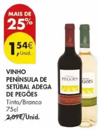 Pingo Doce Vinho península de setúbal adega de pegões promoção