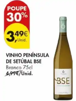 Pingo Doce Vinho península de setúbal bse branco promoção