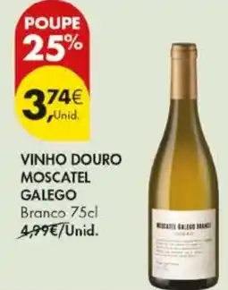 Pingo Doce Vinho douro moscatel galego branco promoção
