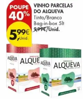 Pingo Doce Vinho parcelas do alqueva promoção