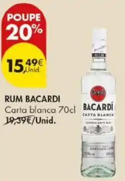 Pingo Doce Rum bacardi promoção