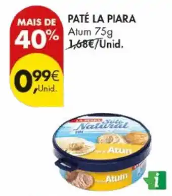 Pingo Doce Paté la piara atum promoção