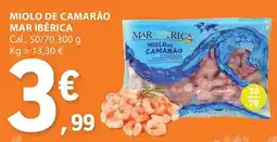 E.Leclerc Miolo de camarão mar ibérica promoção