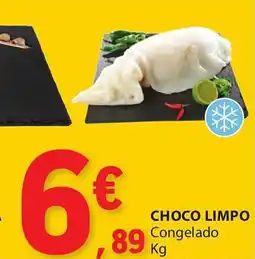 E.Leclerc Choco limpo congelado promoção
