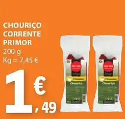 E.Leclerc Chouriço corrente primor promoção