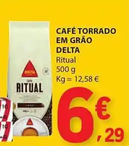 E.Leclerc Café torrado em grão delta ritual promoção