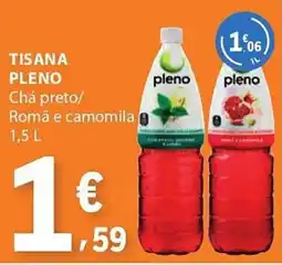 E.Leclerc Tisana pleno chá preto/ roma e camomila promoção