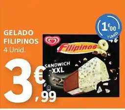 E.Leclerc Gelado filipinos promoção