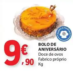 E.Leclerc Bolo de aniversário promoção