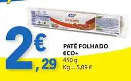 E.Leclerc Patê folhado €co+ promoção