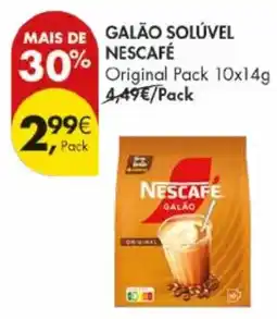 Pingo Doce Galão solúvel nescafé promoção