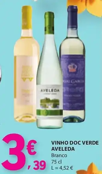 E.Leclerc Vinho doc verde aveleda branco promoção