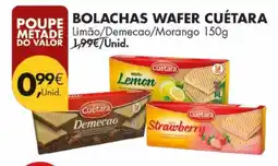 Pingo Doce Bolachas wafer cuétara promoção