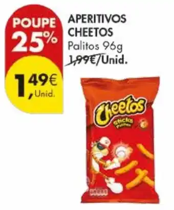 Pingo Doce Aperitivos cheetos promoção