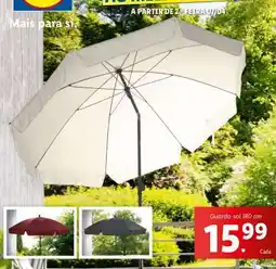 Lidl Guarda-sol 180 cm promoção