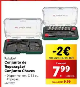 Lidl Conjunto de Reparação/Conjunto Chaves promoção
