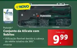 Lidl Conjunto de Alicate com Rebites promoção