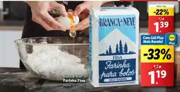 Lidl Farinha Fina promoção