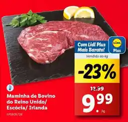 Lidl Maminha de Bovino do Reino Unido/Escócia/Irlanda promoção