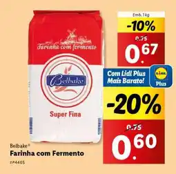 Lidl Belbake Farinha com Fermento promoção