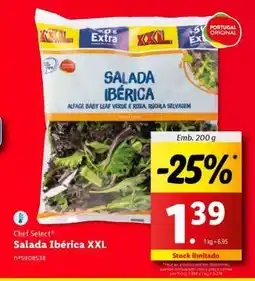 Lidl Salada Ibérica XXL promoção