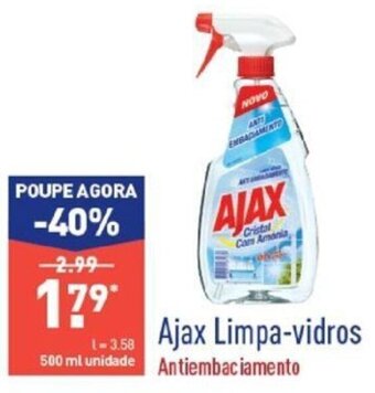 ALDI Ajax Limpa-vidros 500ml promoção