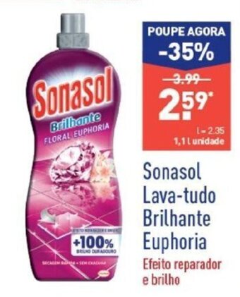 ALDI Sonasol Lava-tudo Brilhante Euphoria 1,1L promoção