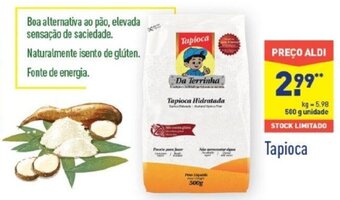 ALDI Tapioca 500g promoção