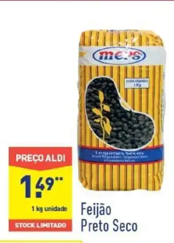 ALDI Feijão Preto Seco 1kg promoção