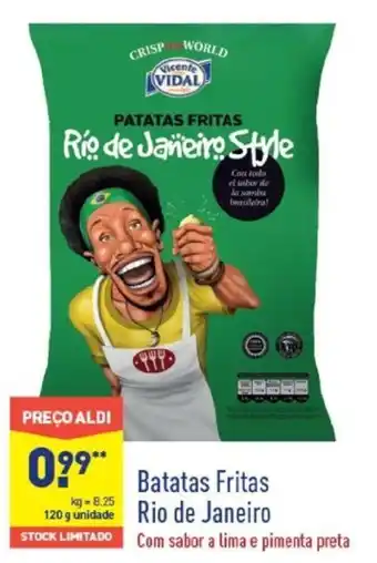 Batatas Fritas Rio de Jeneiro 120g