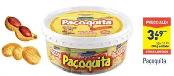 ALDI Paçoquita Diet 288g promoção