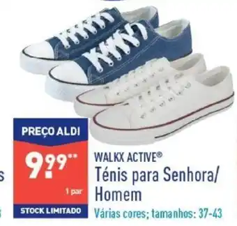 ALDI Walkx Active Ténis para Senhora/Homem promoção