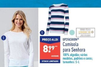 ALDI UP2Fashion Camisola para Senhora S-L promoção