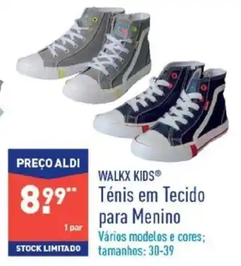 Walkx Kids Ténis em Tecido para Menino 30-39