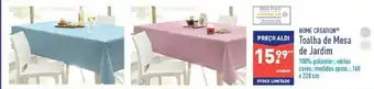 ALDI Home Creation Toalha de Mesa de Jardim 160x220cm promoção