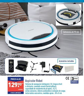 ALDI Aspirador Robot promoção