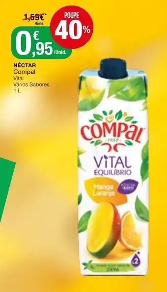 Néctar Compal Vital 1L