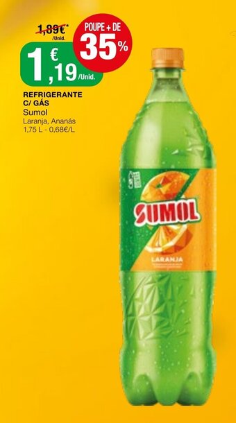Intermarché Refrigerante C/ Gás Sumol 1,75L promoção