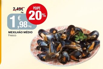 Intermarché Mexilhão Médio promoção